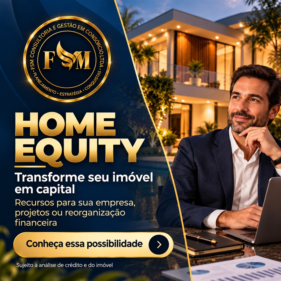 Home Equity, crédito com garantia de imóvel